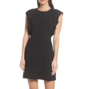 Chelsea28 Pleat Shoulder Sheath Dress